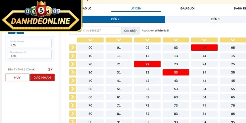 Cơ chế chơi xổ số siêu tốc tiêu chuẩn